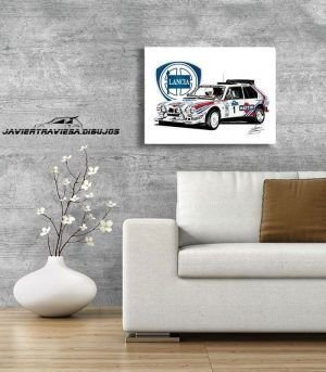 Lámina Lancia Delta S4 Gr.B