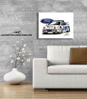 Poster FORD RS200 GRUPO B