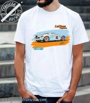 Camiseta Unisex FORD GT40 GULF Le Mans