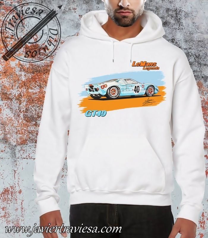 SUDADERA FORD GT GULF LeMans