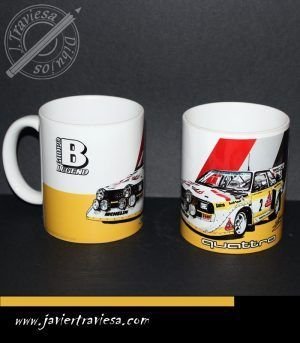 TAZA AUDI SPORTQUATRO S1 GRUPO B