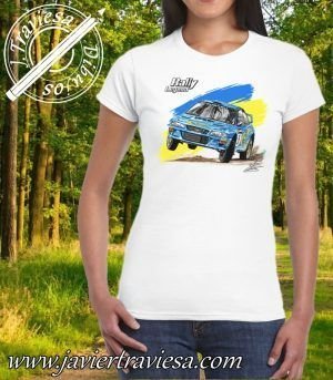 CAMISETA MUJER SUBARU IMPREZA WRC