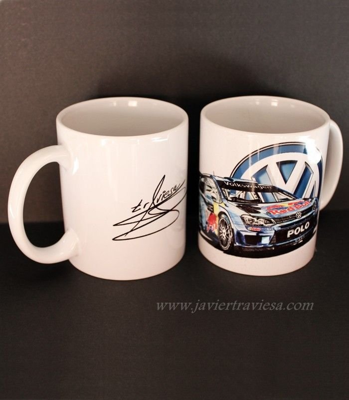 TAZA RALLY VW POLO WRC