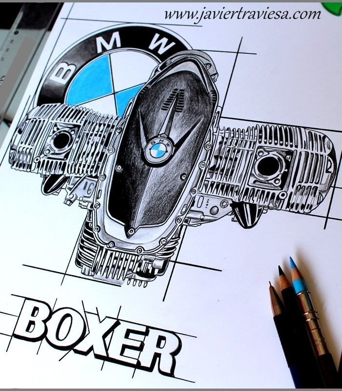 SUDADERA MOTO BMW MOTORRAD MOTOR BOXER