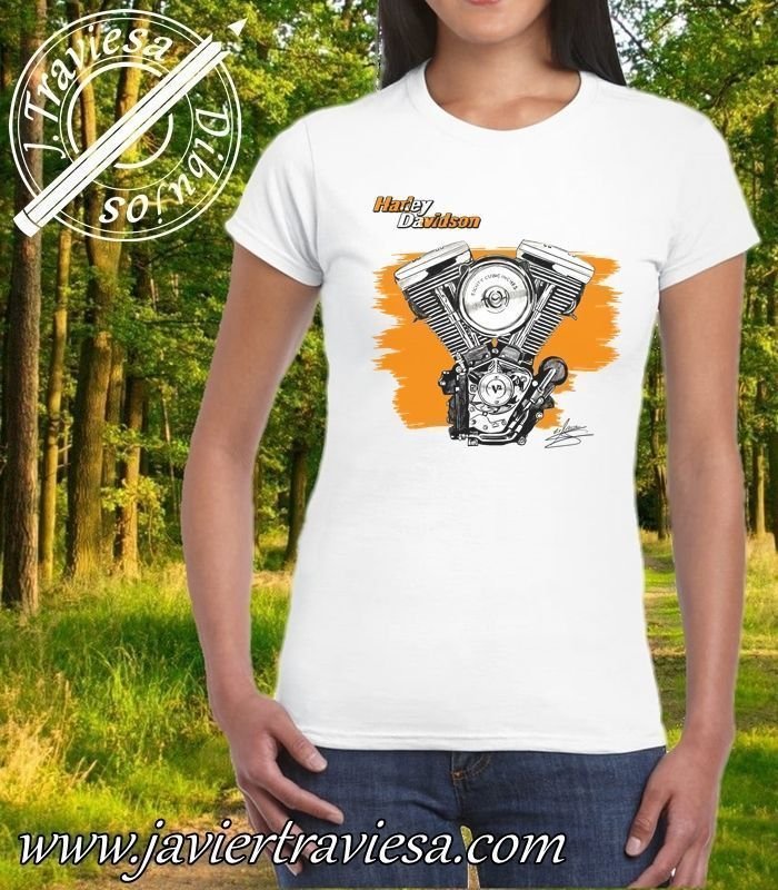 CAMISETA MUJER HARLEY DAVIDSON