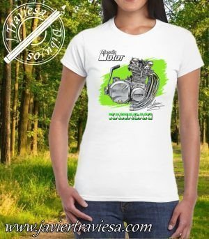 CAMISETA MUJER MOTOR KAWASAKI