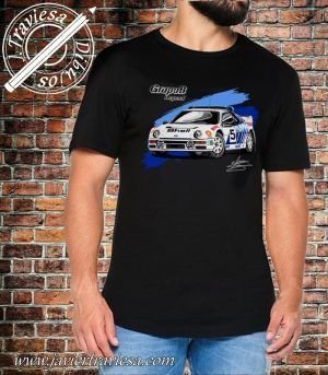 CAMISETA FORD RS200 RALLY BLACK