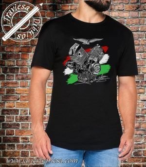 CAMISETA MOTOGUZZI BLACK