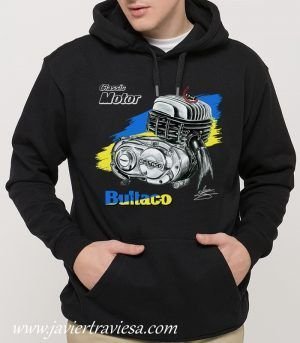 SUDADERA MOTO BULTACO BLACK