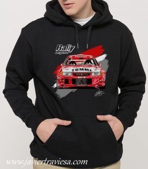 SUDADERA MITSUBISHI LANCER EVO RALLY BLACK