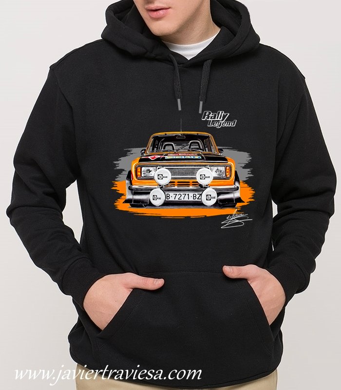 SUDADERA SEAT 124 BLACK