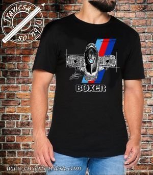 CAMISETA MOTO BMW BOXER BLACK