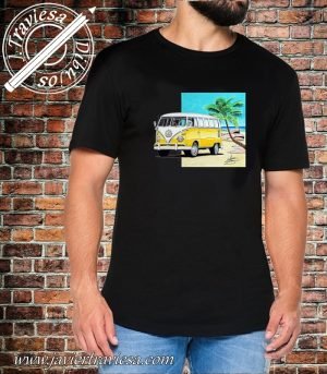 CAMISETA BLACK VOLKSWAGEN T1