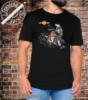 CAMISETA MOTO BLACK KTM ADVENTURE