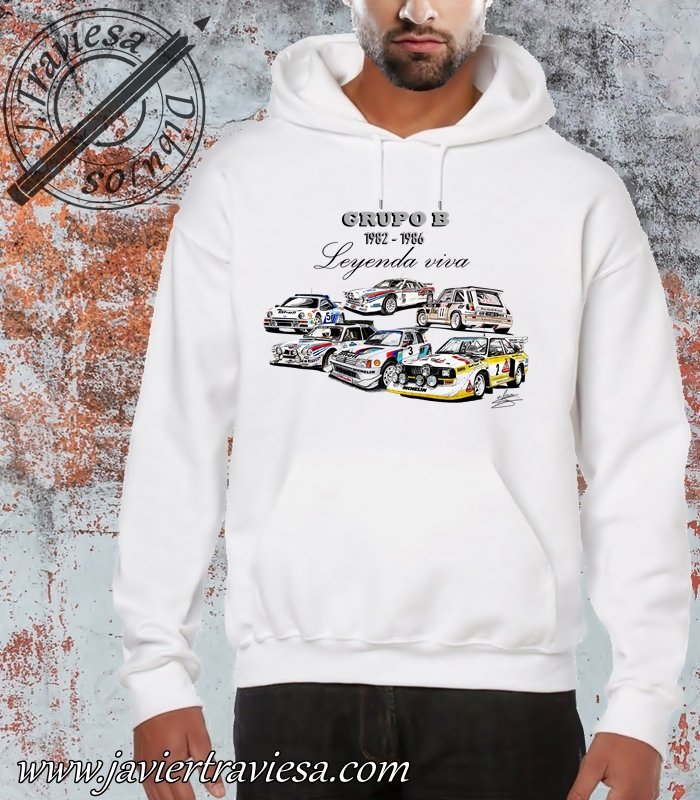 SUDADERA BLANCA GRUPO B 2022