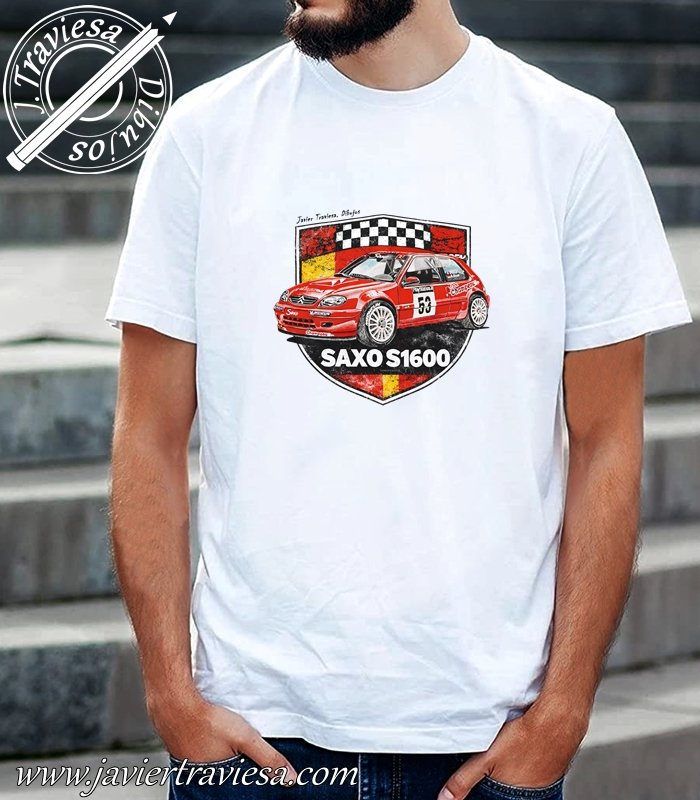 CAMISETA BLANCA CITROEN SAXO 2026