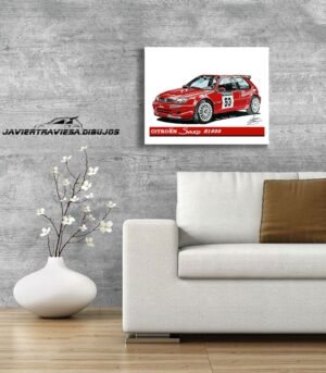 POSTER CITROEN SAXO KIT CAR
